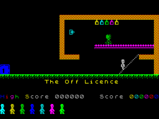 Manic Miner screenshot 6 for ZX Spectrum